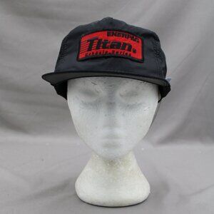 Vintage Nylon Hat - Enerpac Titan Genesis Series - Adult Snapback